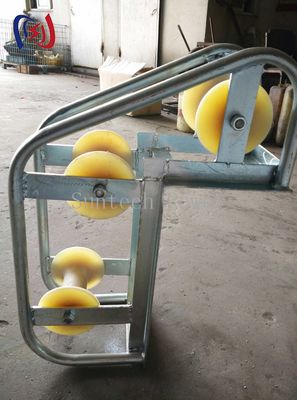 10-20KN Pithead Cable Pulling Rollers SHL700J3 Wire Pulling Rollers
