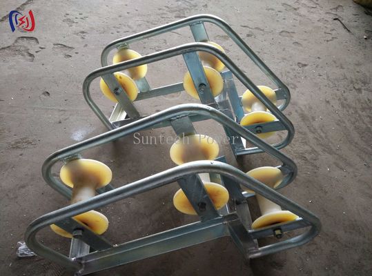 10-20KN Pithead Cable Pulling Rollers SHL700J3 Wire Pulling Rollers