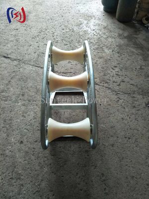 10-20KN Pithead Cable Pulling Rollers SHL700J3 Wire Pulling Rollers