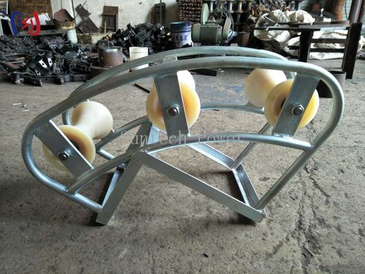 10-20KN Pithead Cable Pulling Rollers SHL700J3 Wire Pulling Rollers