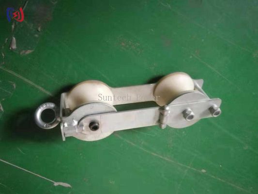 2KN Load Double Sheave Pulley Block OPGW Two Sheave Pulley Block