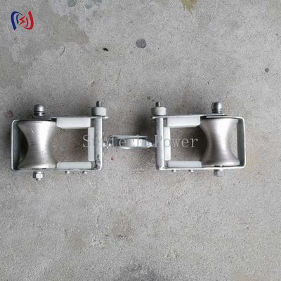 2KN Load Double Sheave Pulley Block OPGW Two Sheave Pulley Block