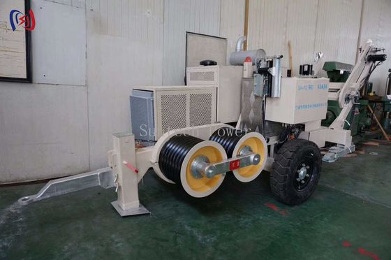 Hydraulic Cable Puller Machine 30KN-420KN Heavy Duty Cable Pulling Equipment