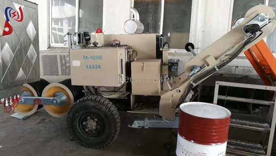 Hydraulic Cable Puller Machine 30KN-420KN Heavy Duty Cable Pulling Equipment