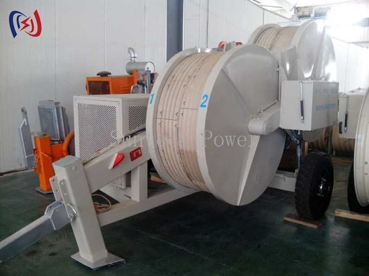 1 X 180KN Hydraulic Traction Equipment Overhead Line Stringing Equipment