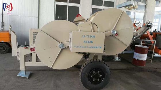 1 X 180KN Hydraulic Traction Equipment Overhead Line Stringing Equipment