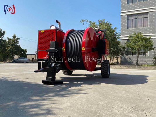 Hydraulic Traction Overhead Line Stringing Equipment Force Speed Stepless Adjustable