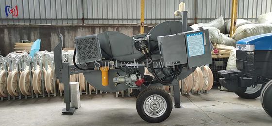 Hydraulic Cable Puller 7.5KN-40KN Conductor Stringing Machine