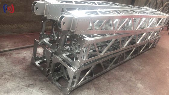 Aluminum Alloy Electrical Gin Pole for Tower Eretion Concrete Electric Pole