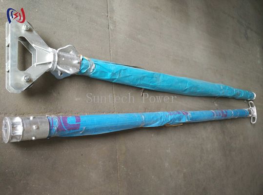 Inner Suspended Tubular Antenna Tower Gin Pole LBN Tower Erection Tools 11M