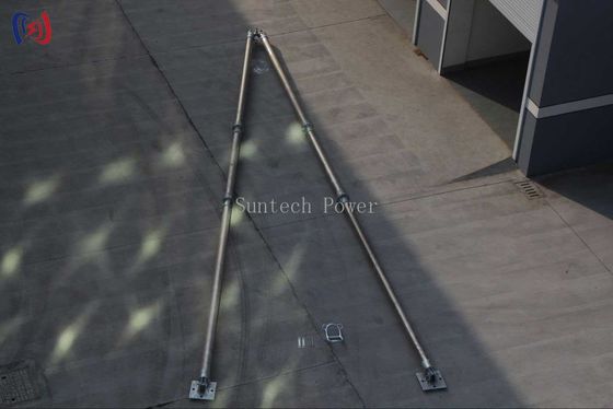 A Shape Tubular Gin Pole Stringing Tools In Tower Erection Tools