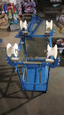 Inspection Trolleys And OVerhead Lines Bicyles For Two Bundle Conductors