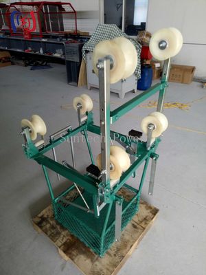 Inspection Trolleys And Overhead Lines Bicycles For Four Bundle Conductors