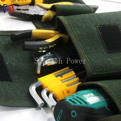 Transmission Tower Erection Tools Waterproof Canvas Tool Bag Electrical Power Line