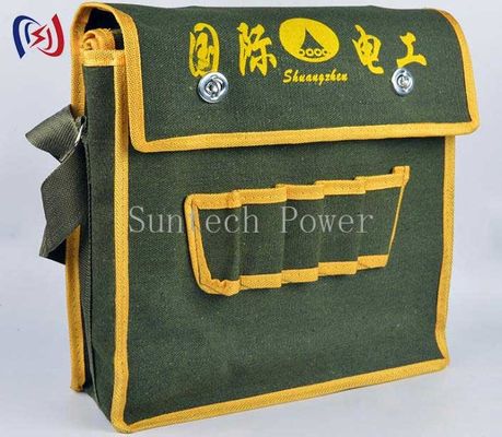 Transmission Tower Erection Tools Waterproof Canvas Tool Bag Electrical Power Line