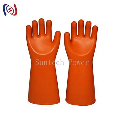 Insulated Gloves Straight Cuff Rubber Latex Insulating Electric Gloves