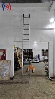 Aluminum Alloy Ladder Industrial Stringing Aluminum Alloy Suspension Ladder Single Telescopic