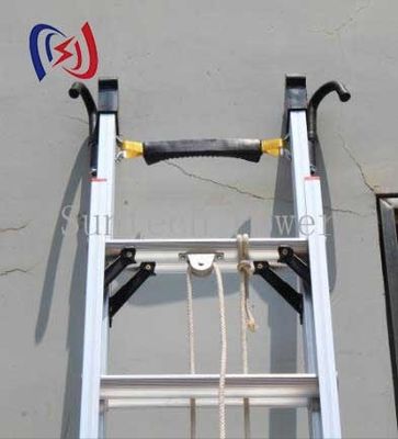 Aluminum Alloy Ladder Industrial Stringing Aluminum Alloy Suspension Ladder Single Telescopic