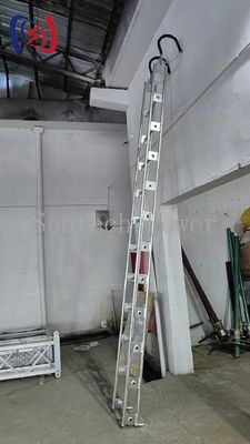 Aluminum Alloy Ladder Industrial Stringing Aluminum Alloy Suspension Ladder Single Telescopic