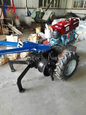 ​​15HP Walking Tractor Winch Cable Winch Machine For Controlled Load Handling