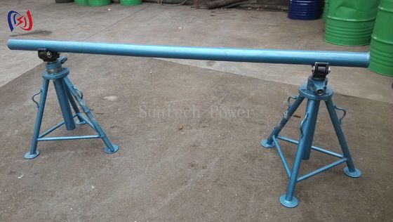 Mechanical Hydraulic Cable Drum Stand 10KN - 50KN Cable Reel Jack Stands