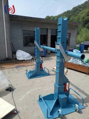50KN-300KN Wire Reel Stand Hydraulic Heavy Duty Reel Stands