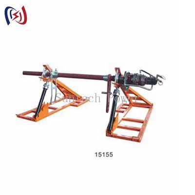 Conductor Hydraulic Reel Stand 1250mm-2500mm Diameter Cable Spool Stand