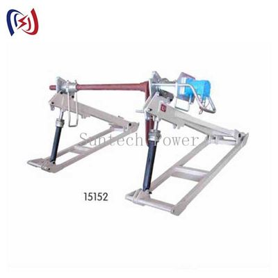 Conductor Hydraulic Reel Stand 1250mm-2500mm Diameter Cable Spool Stand