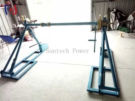 Detachable 100KN Cable Reel Stand Cable Drum Reel Cable Roller Stand To Release Wire