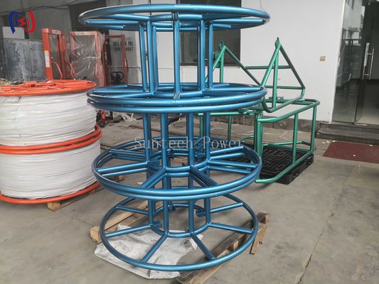 Electrical Cable Reel Stands Wire Pulling Stands For Overhead Line