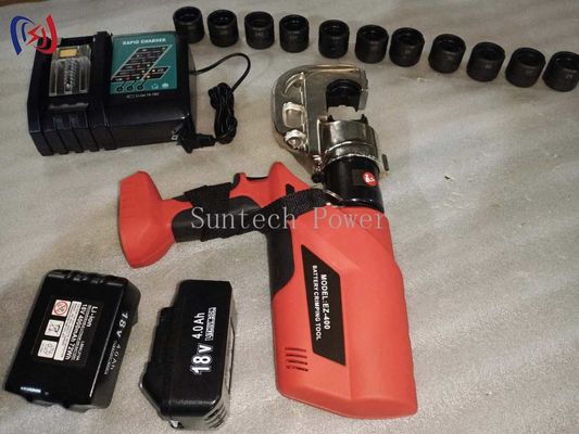 18V Battery Hydraulic Crimping Tool 60KN-250KN Hydraulic Battery Cable Crimper