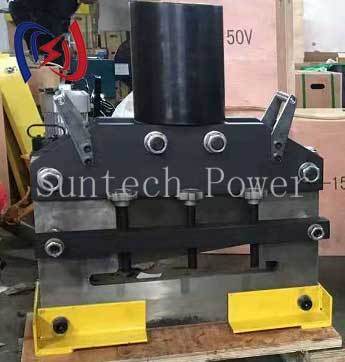 Copper Aluminum Hydraulic Busbar Cutter 200KN-300KN Cutting Force
