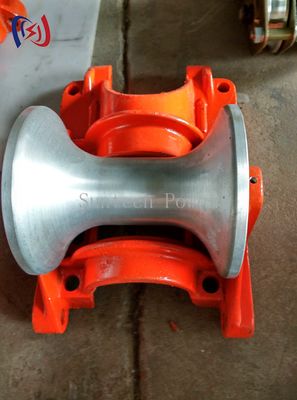 5KN Load Underground Cable Roller 150mm Casting Aluminum Carrier