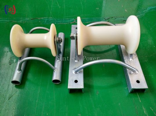 5KN 8.5KG Cable Ground Roller Steel Pipe Carrier Underground Cable Installation Equipment