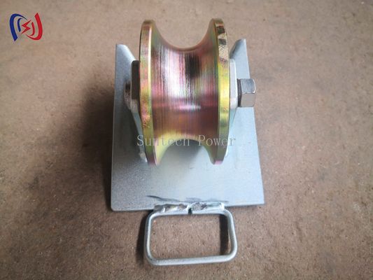 10KN 80mm Pithead Cable Roller Underground Cable Installation Equipment