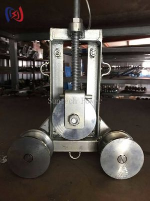 Aluminum Sheave Ground Block 100A Conductor Stringing Blocks