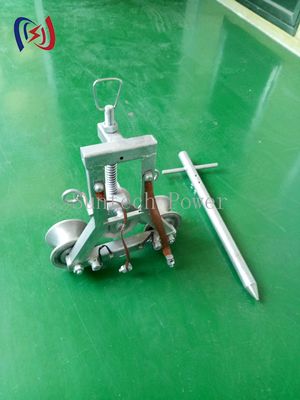 Aluminum Sheave Ground Block 100A Conductor Stringing Blocks