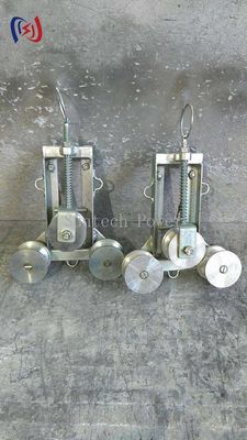 Aluminum Sheave Ground Block 100A Conductor Stringing Blocks