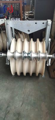 Transmission Line Grounding Roller 3 Sheaves 5 Sheaves Conductor Stringing Blocks