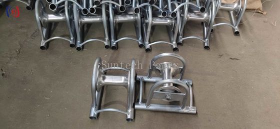 150mm Diameter Cable Pulley Roller 5KN Cable Pulleys And Rollers