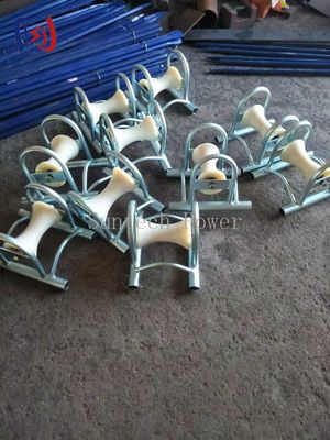 150mm Diameter Cable Pulley Roller 5KN Cable Pulleys And Rollers