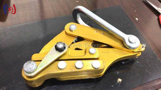 Aluminum Alloy Come Along Clamp 10KN Jaw Opening 1 Inch For Cable Pulling