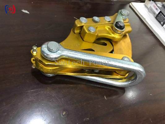 Aluminum Alloy Come Along Clamp 10KN Jaw Opening 1 Inch For Cable Pulling