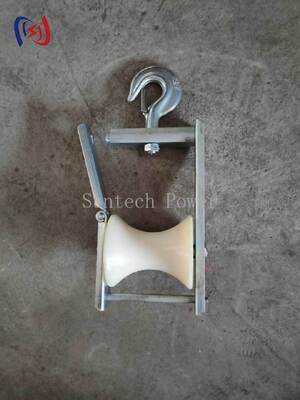 Aerial Cable Stringing Block with 5kN Rated Load for φ80-φ200 Cable Range and Specialist Roller Options