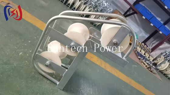 SHJ Cable Pithead Roller with R450/R700 Curvature Radius, 10KN Rated Load, and 160mm Max Cable Diameter for Underground Cable Direction Change