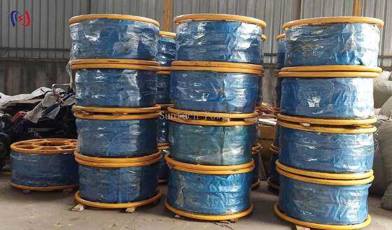 Anti-Twisting 12 Strand Steel Wire Rope with 1960 MPa Galvanized Steel for Mechanical Pulling