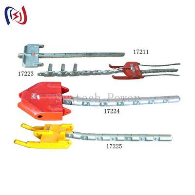 Three Bundle Conductor Head Board with 100-180kN Rated Load for 100-110mm Sheave Width and 114-142kg Weight