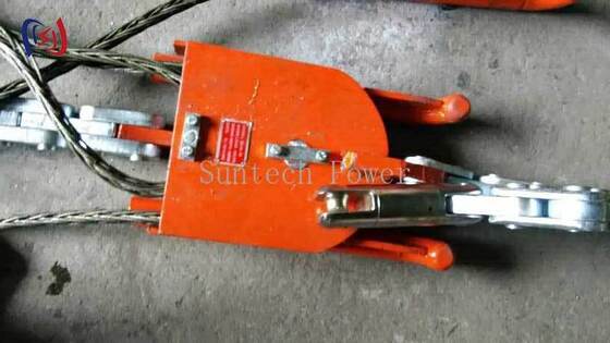 Three Bundle Conductor Head Board with 100-180kN Rated Load for 100-110mm Sheave Width and 114-142kg Weight