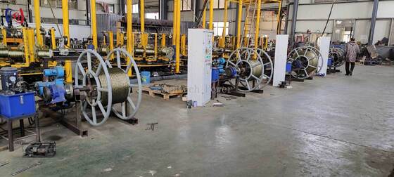 Anti-Twisting Braided Steel Rope 12 Strand 9-42mm Galvanized for Power Line Stringing