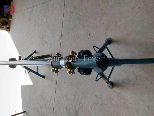 Cable Reel Stand with 10-50KN Rated Load and Height Adjustment Range for Cable Drum Release